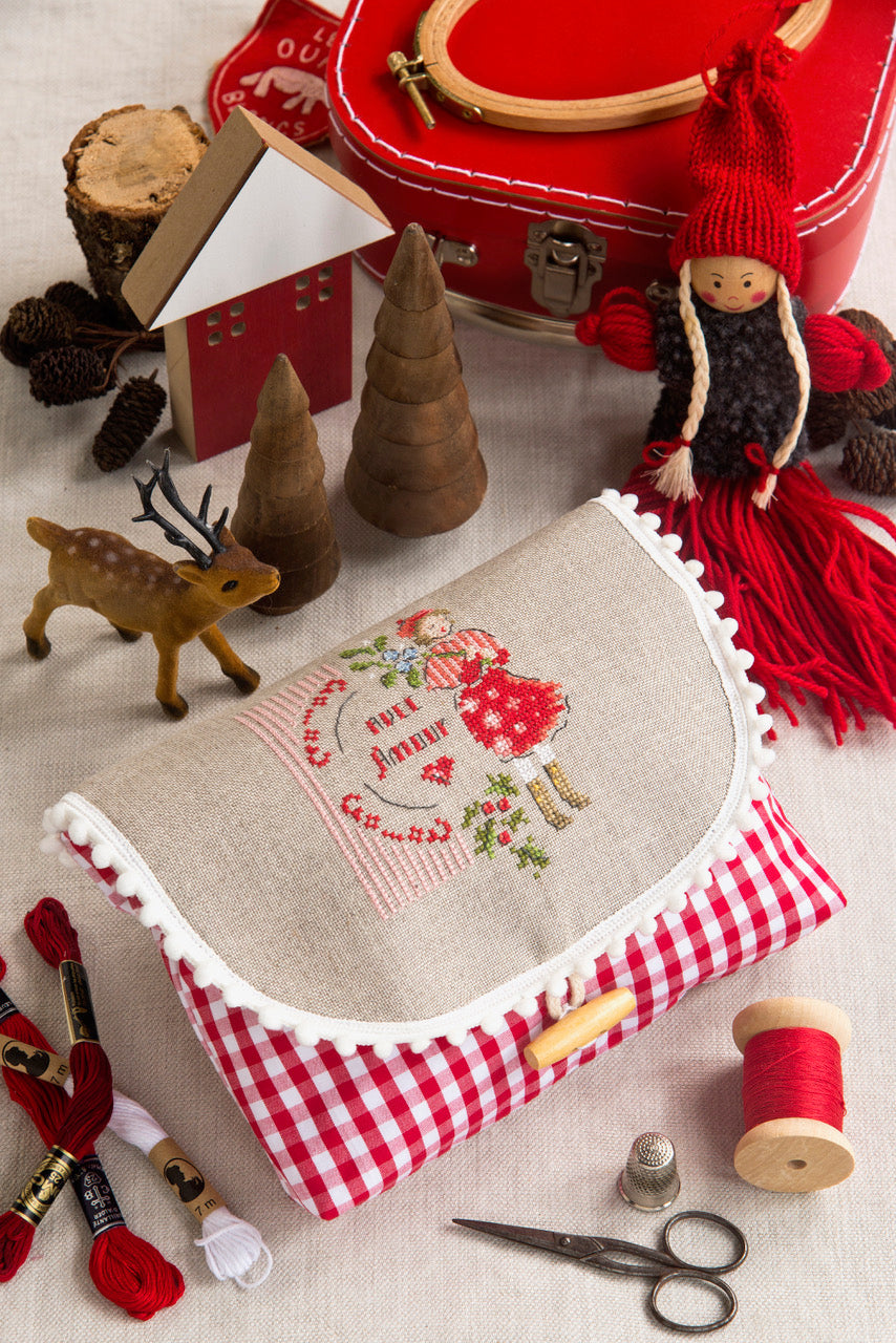 Pochette cadeau de Noël à broder, CPC 115