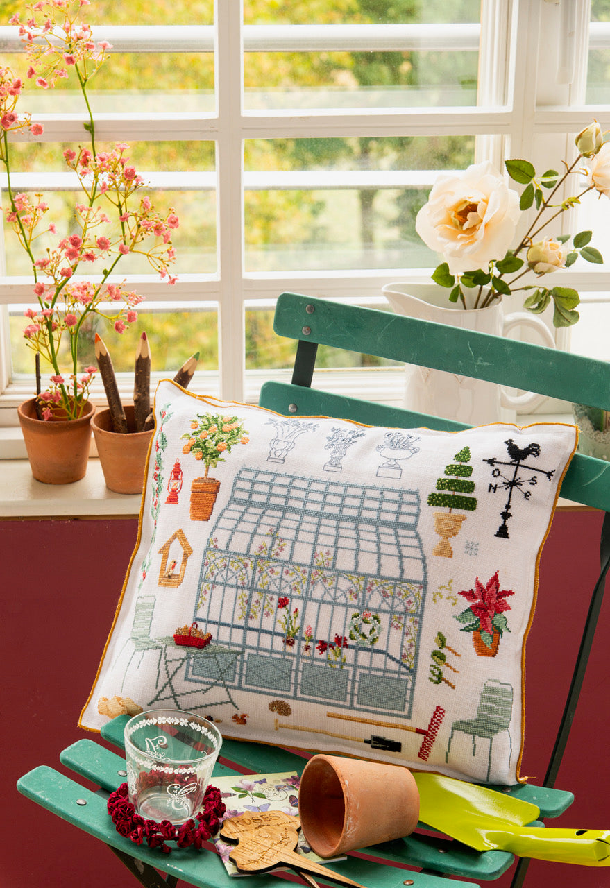 Housse coussin Serre "Hiver"