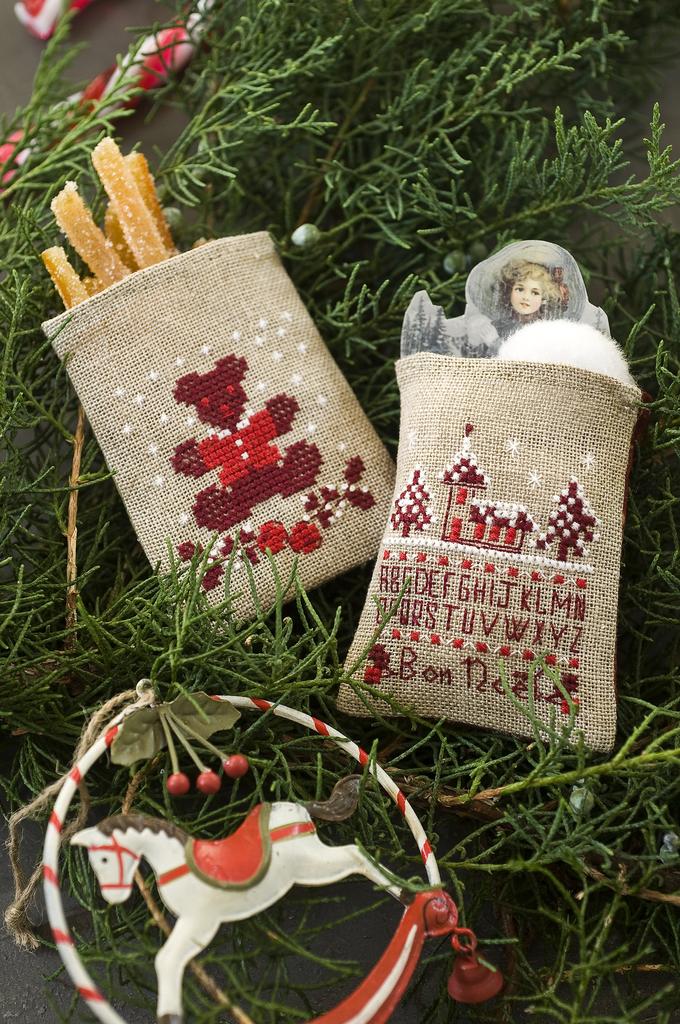 En attendant le grand jour de Perrette Samouiloff, Création Point de Croix n°014