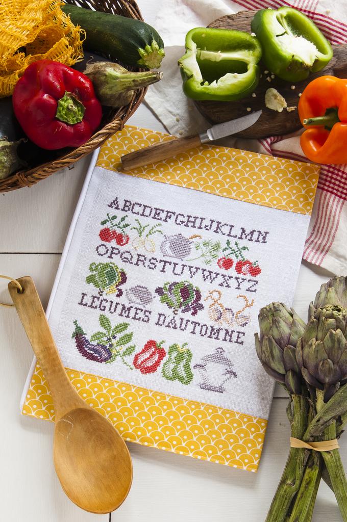 Mes livres de recette, Création Point de Croix n°096