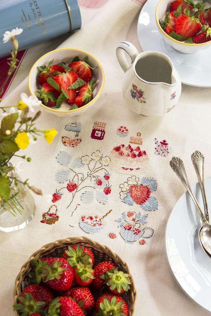 Torchon fraises