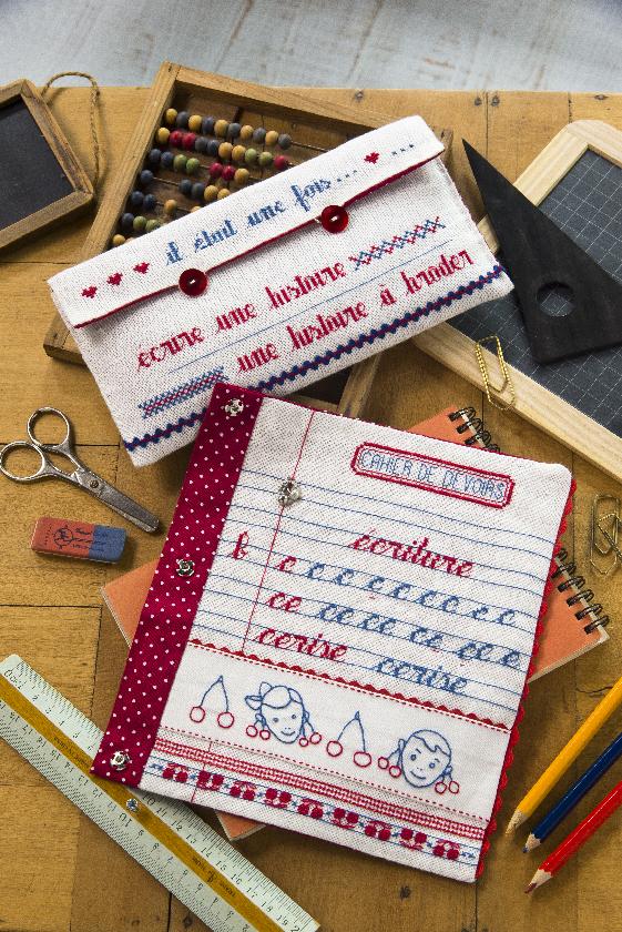 Vive la rentrée, Création Point de Croix n°108