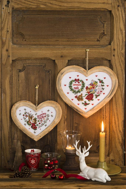 2 jolis cadres coeur