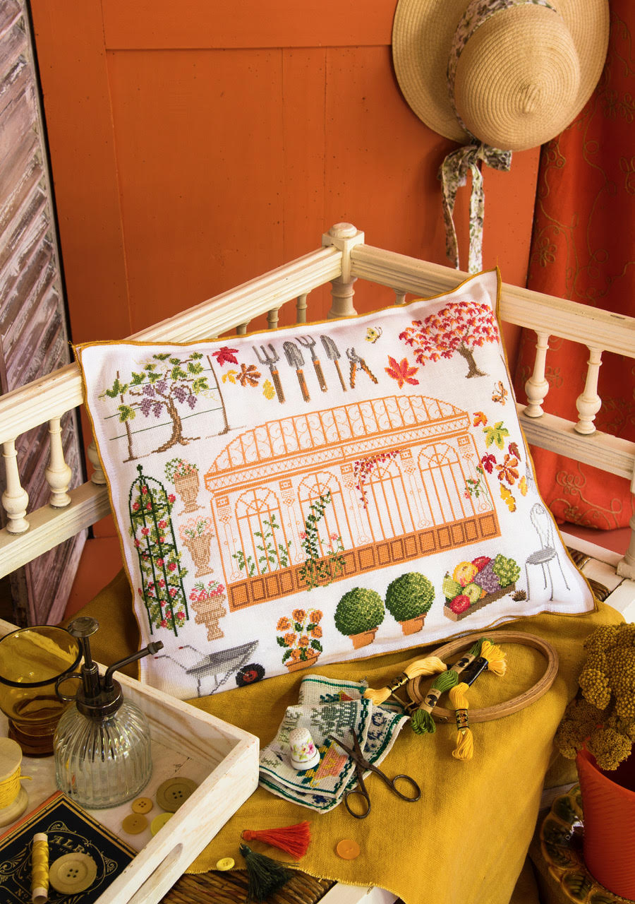 Housse coussin Serre "Automne"