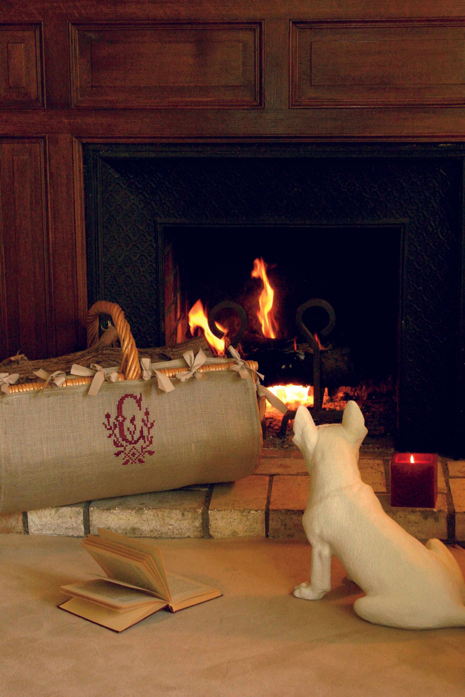 N°33 HS : Broderie rouge & Noël