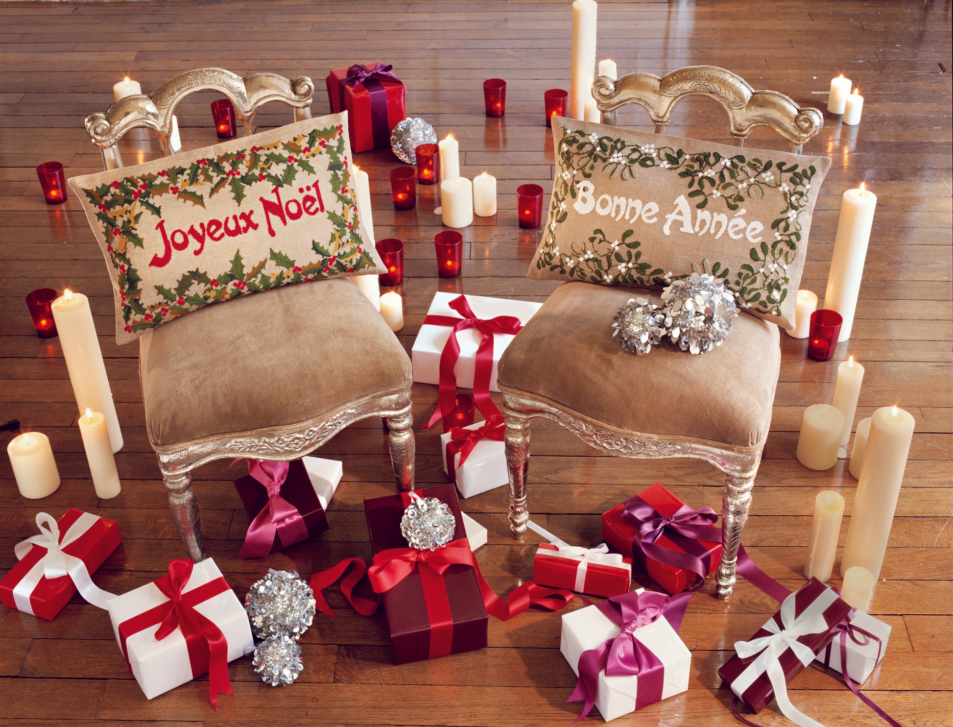 N°33 HS : Broderie rouge & Noël