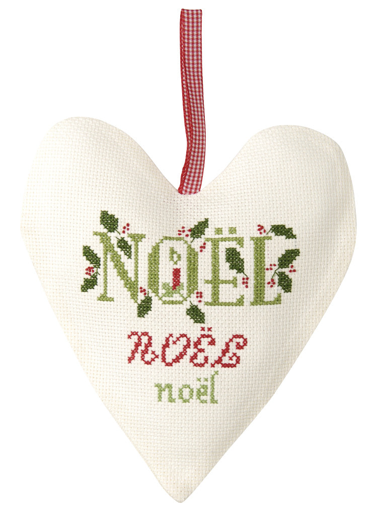 N°33 HS : Broderie rouge & Noël