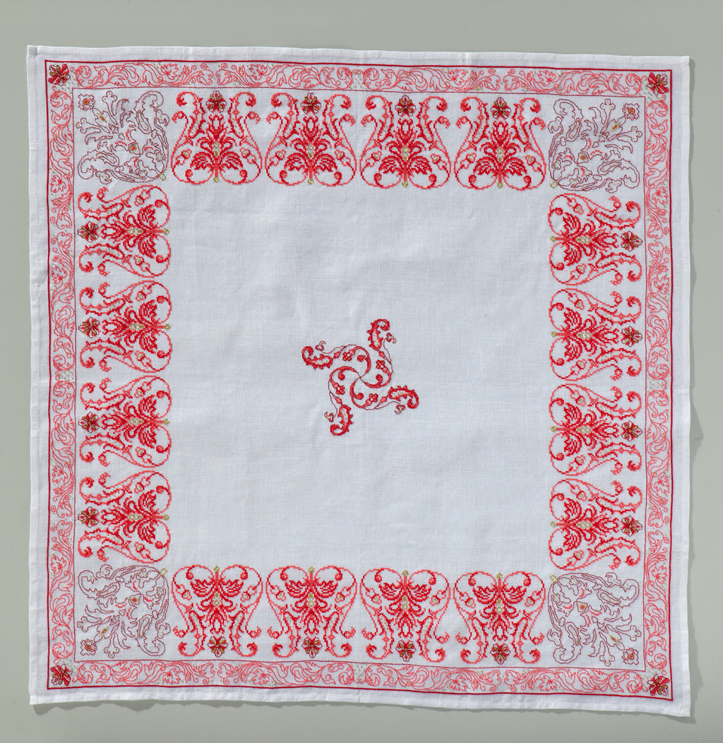 N°33 HS : Broderie rouge & Noël