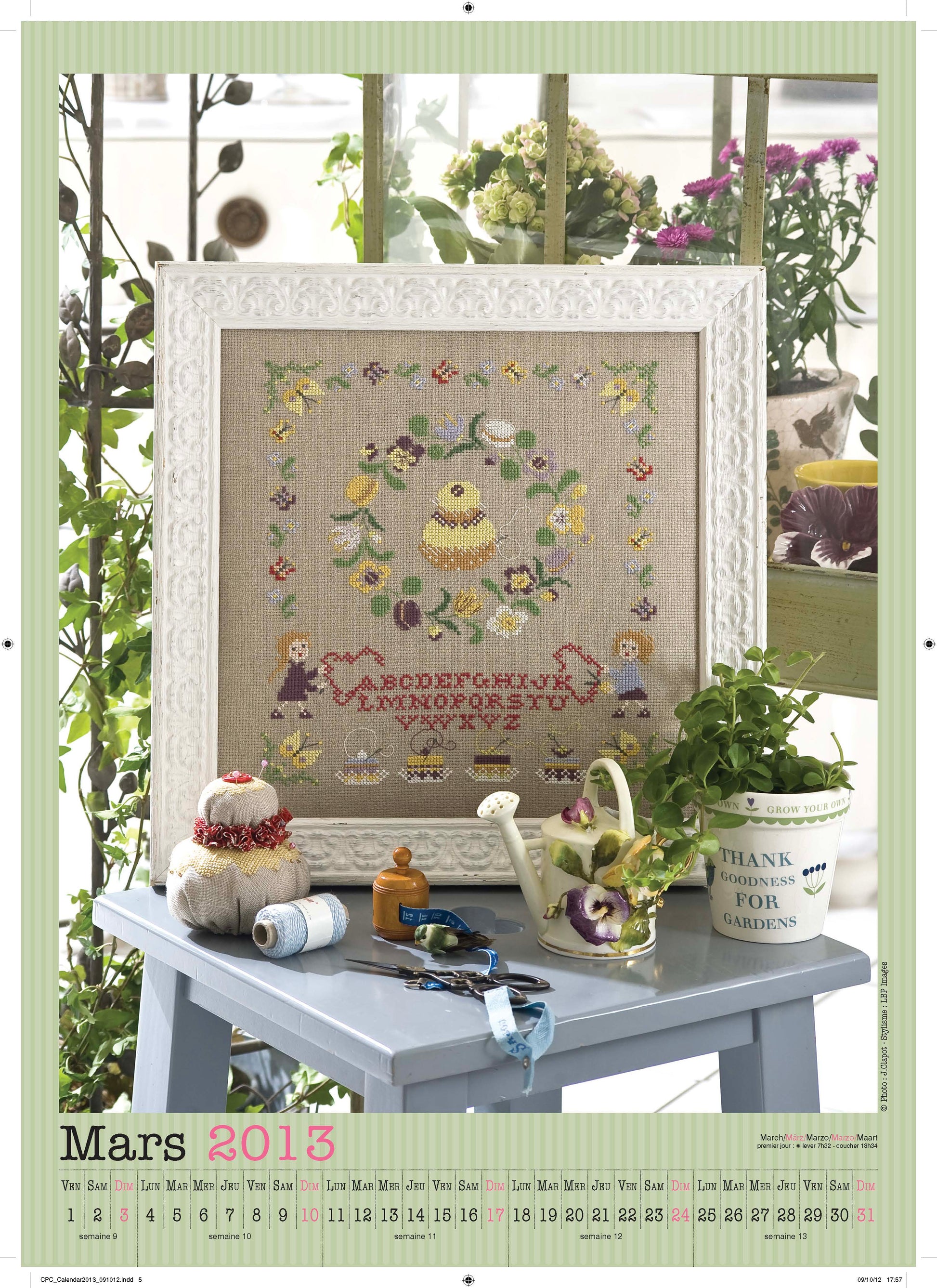 Agenda / Calendrier 2013