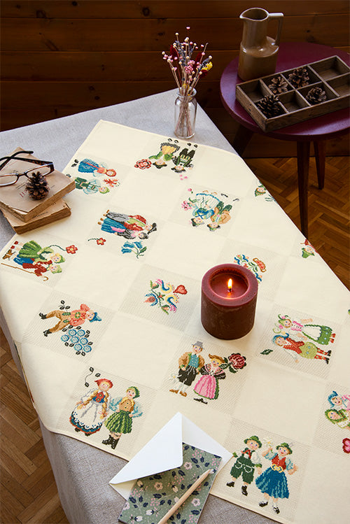 Nappe damassée Tyrol