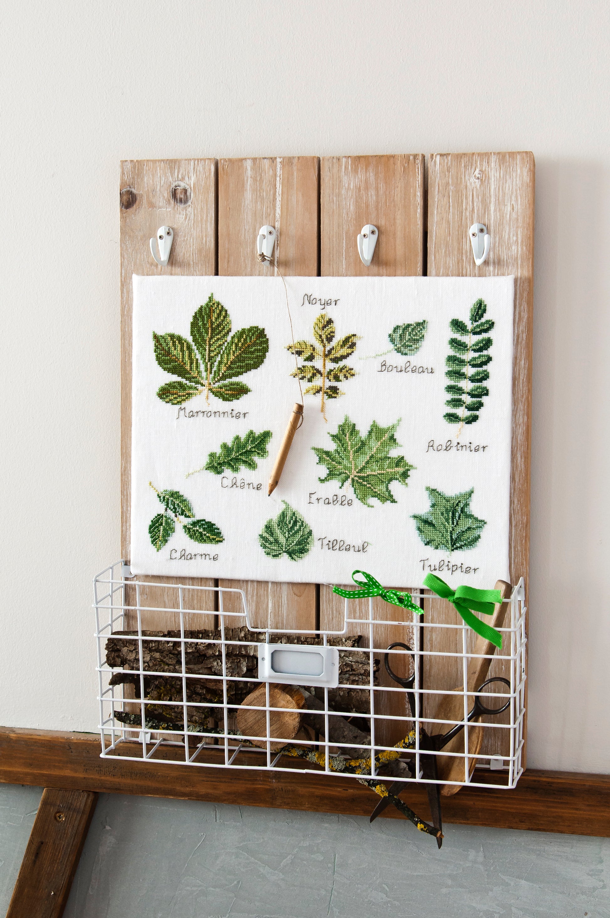 Broderie & Botanique au point de croix