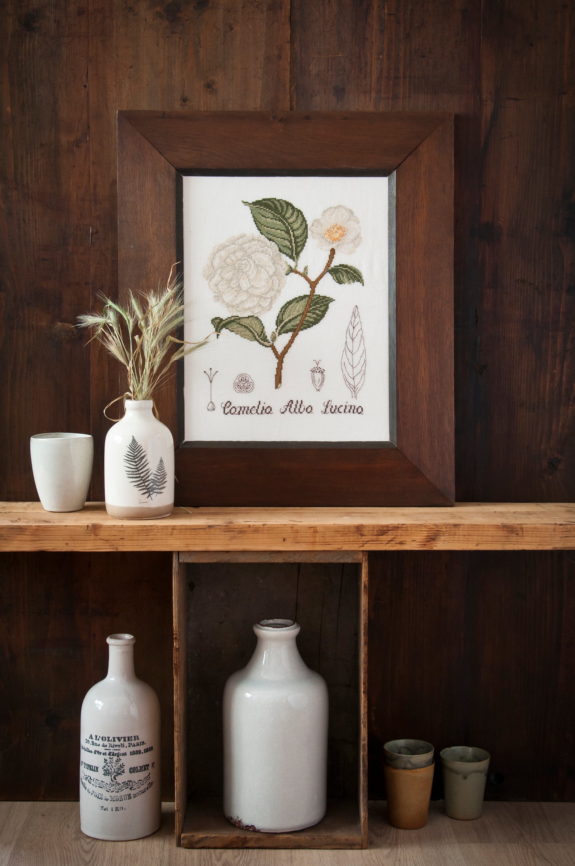 Broderie & Botanique au point de croix