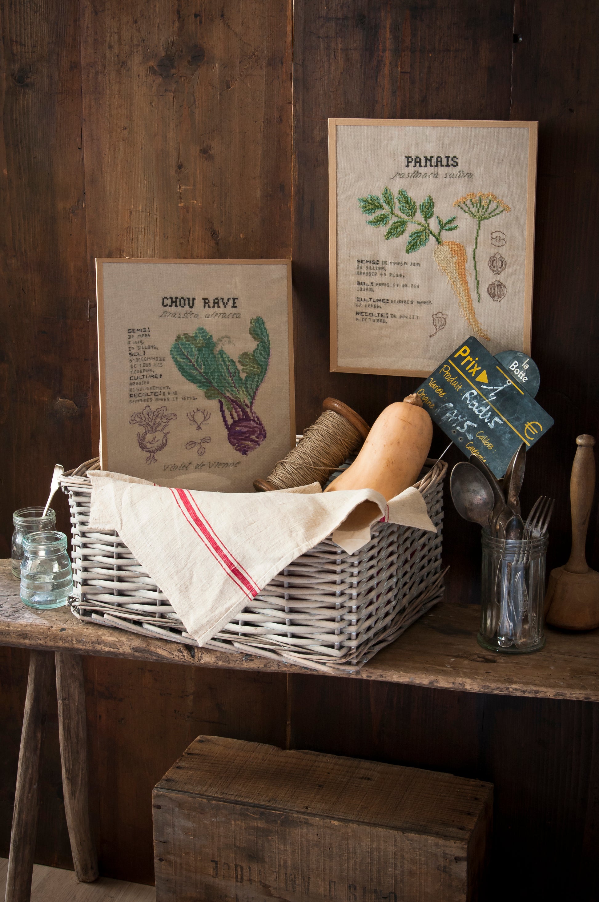 Broderie & Botanique au point de croix