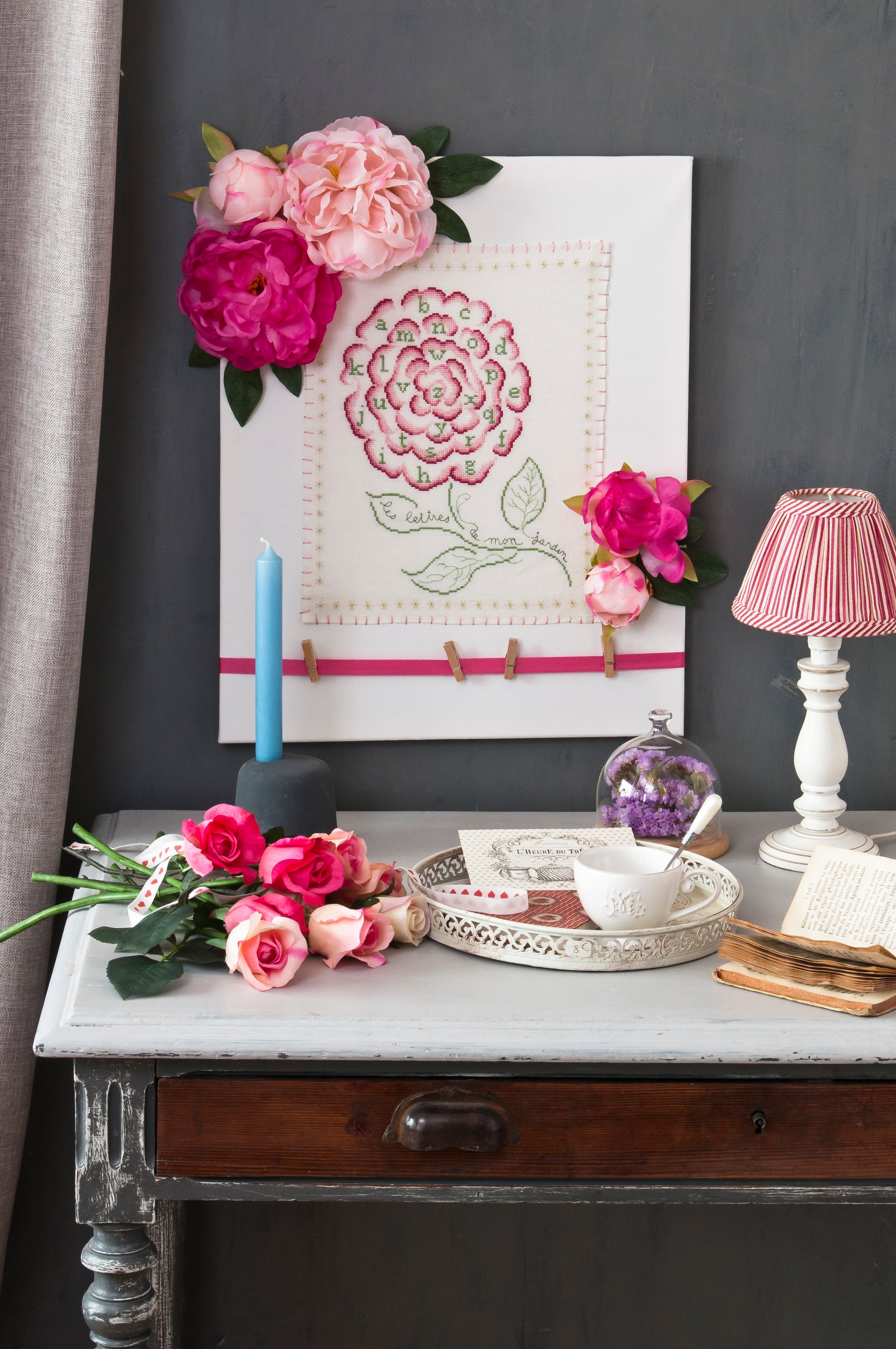 Broderie & Botanique au point de croix