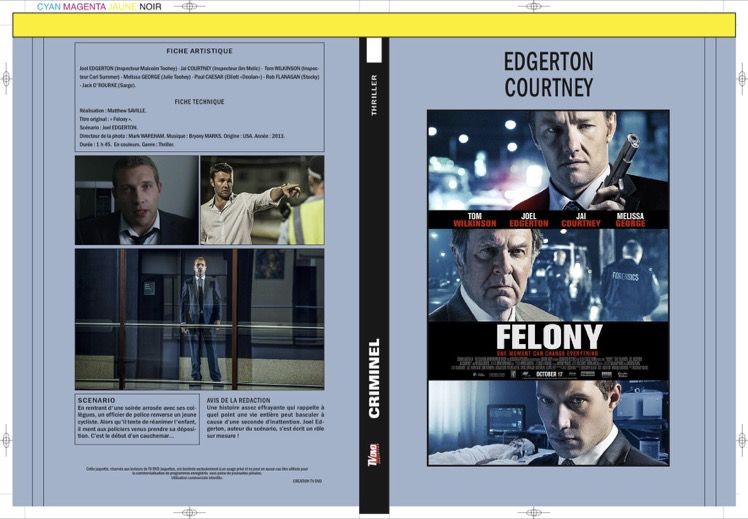 CRIMINEL (2013) - FELONY