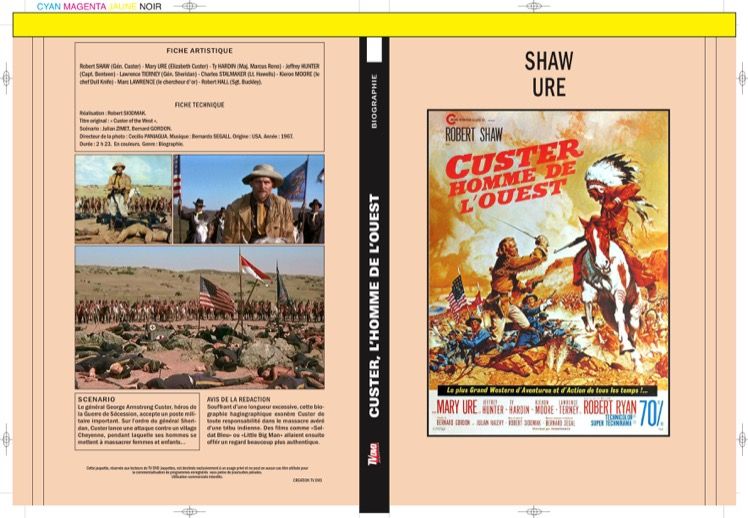 CUSTER L'HOMME DE L'OUEST