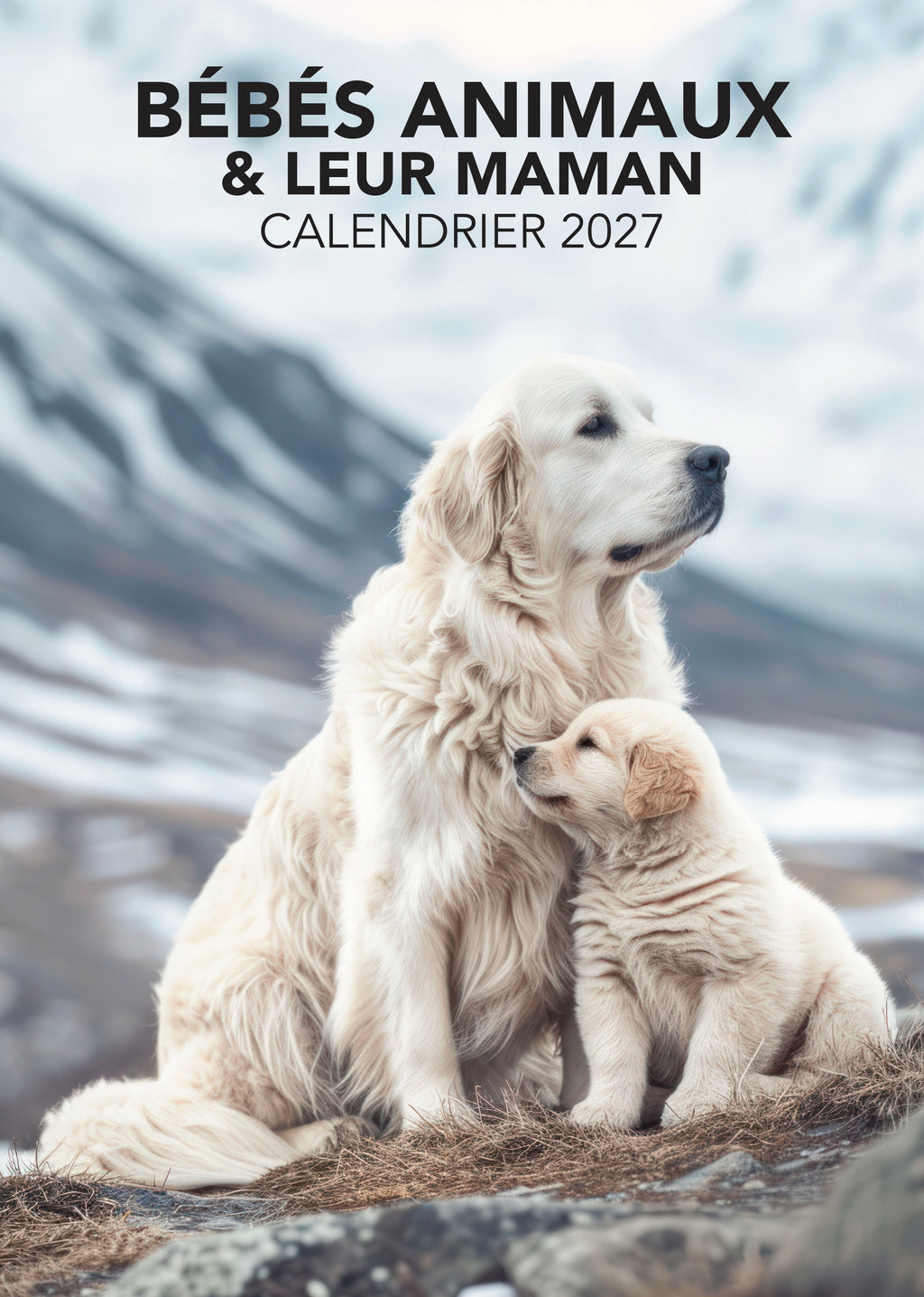 Découvrez le Calendrier 2027 Bébé Animaux : 24 mois de tendresse avec chatons, oursons, lapins et labradors dans des décors enchanteurs. Le cadeau idéal pour toute la famille.