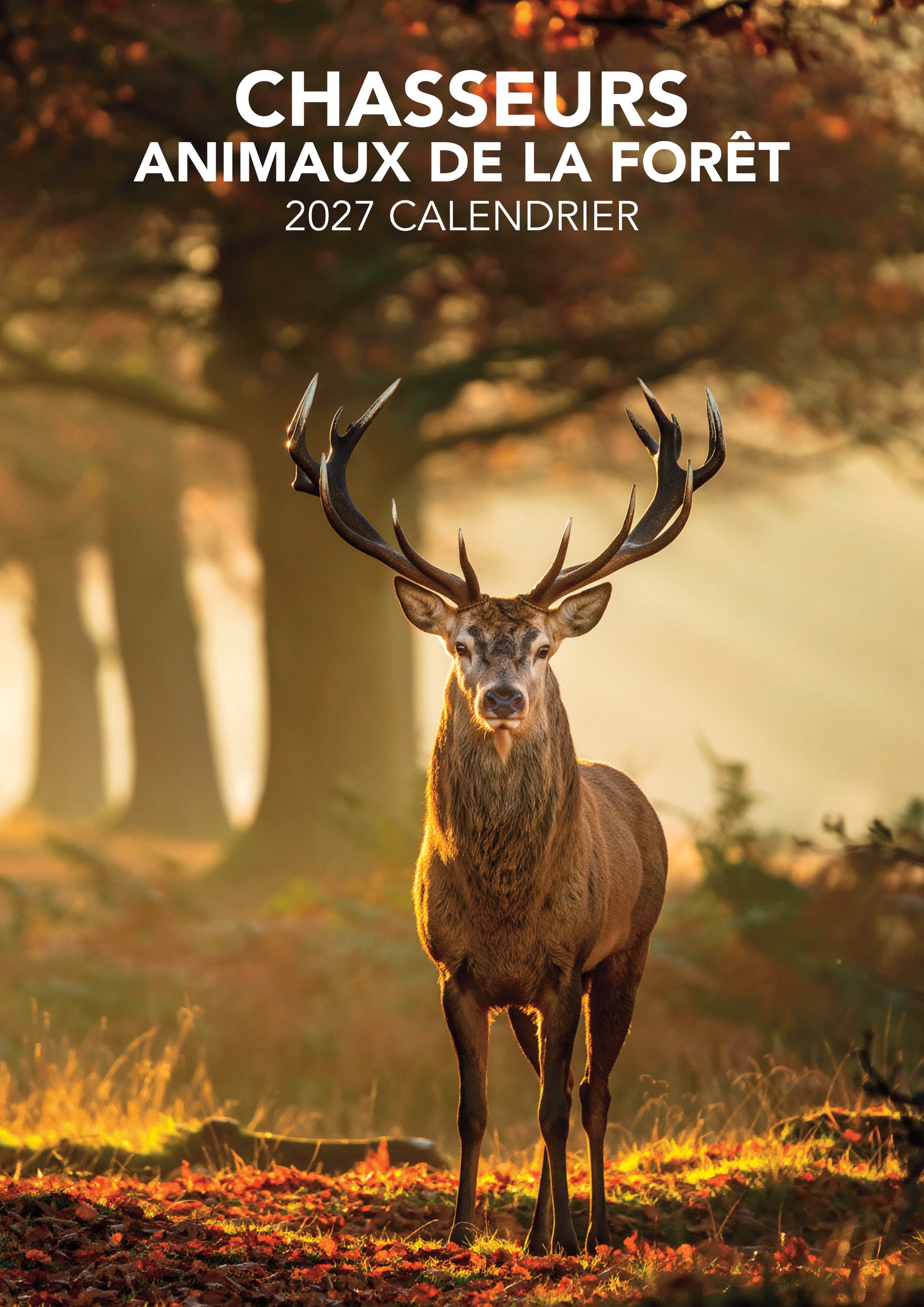 Découvrez le Calendrier 2027 Chasseurs : cerfs, sangliers, chevreuils et faune sauvage au fil des saisons. Pour les amoureux de la nature et du monde de la chasse.
