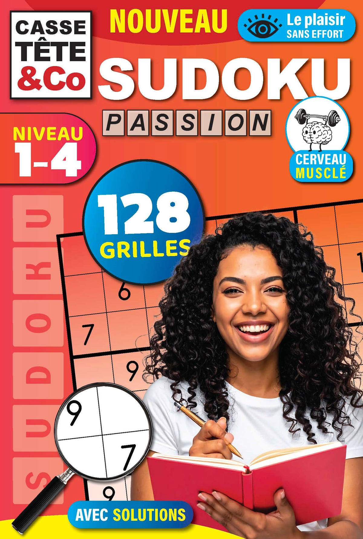 Casse-Tête & Co Sudoku N°4 : grilles pour tous les niveaux, de l’initiation au challenge extrême. Entraînez votre logique à tout moment. 