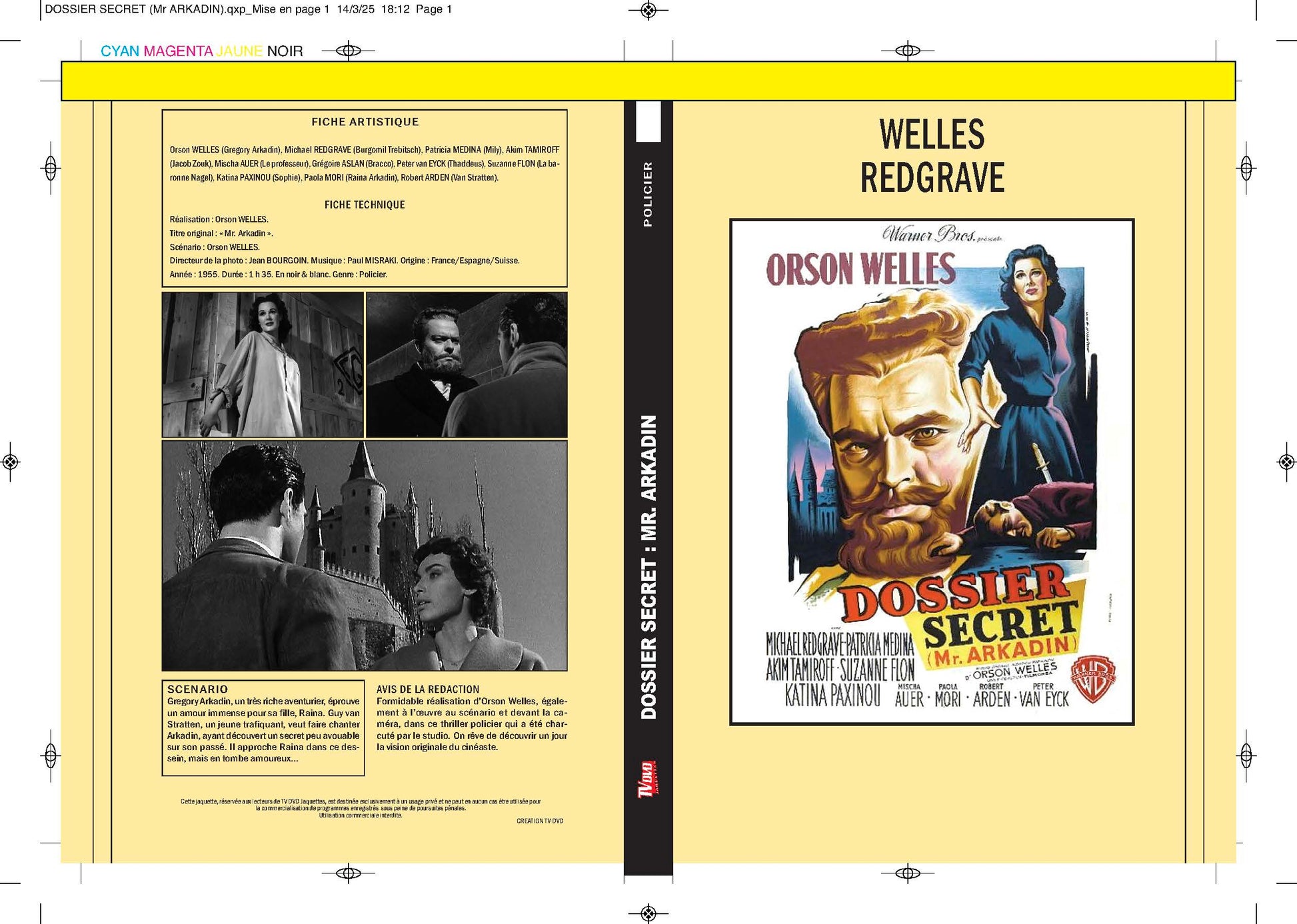 Dossier secret : Mr Arkadin