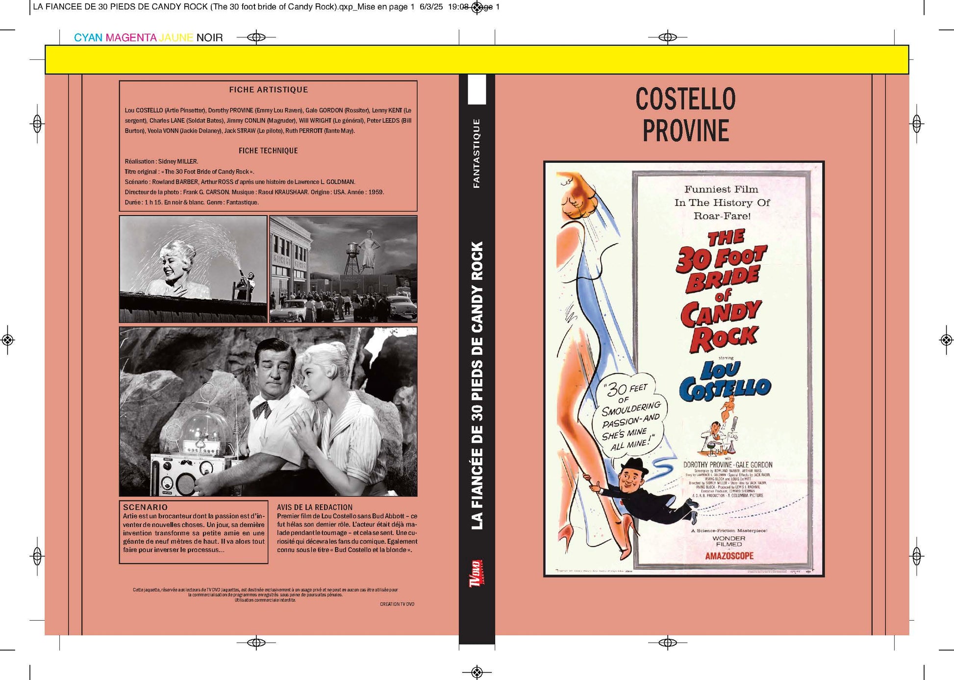 FIANCÉE DE 30 PIEDS DE CANDY ROCK (LA)