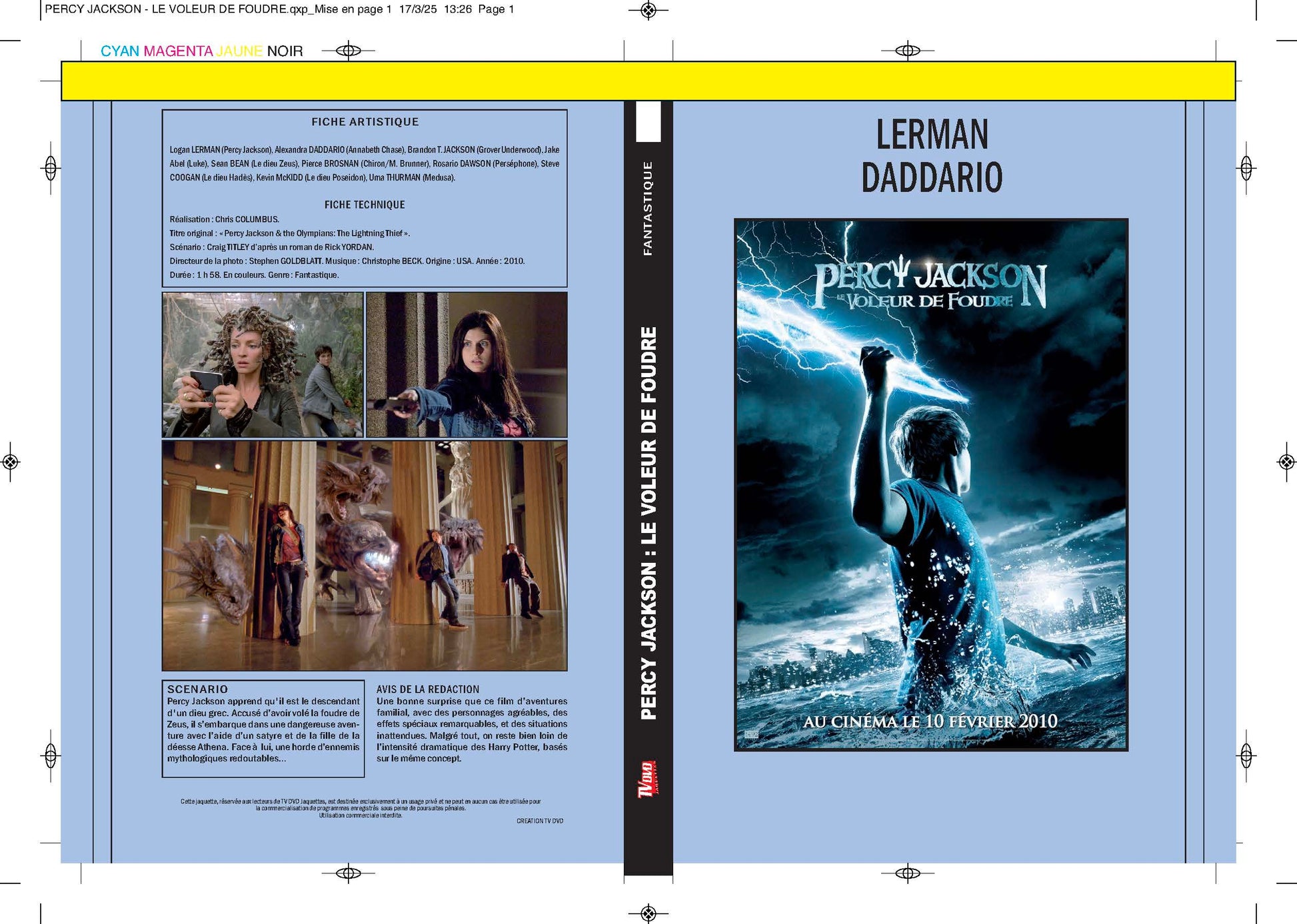Percy Jackson, le voleur de foudre