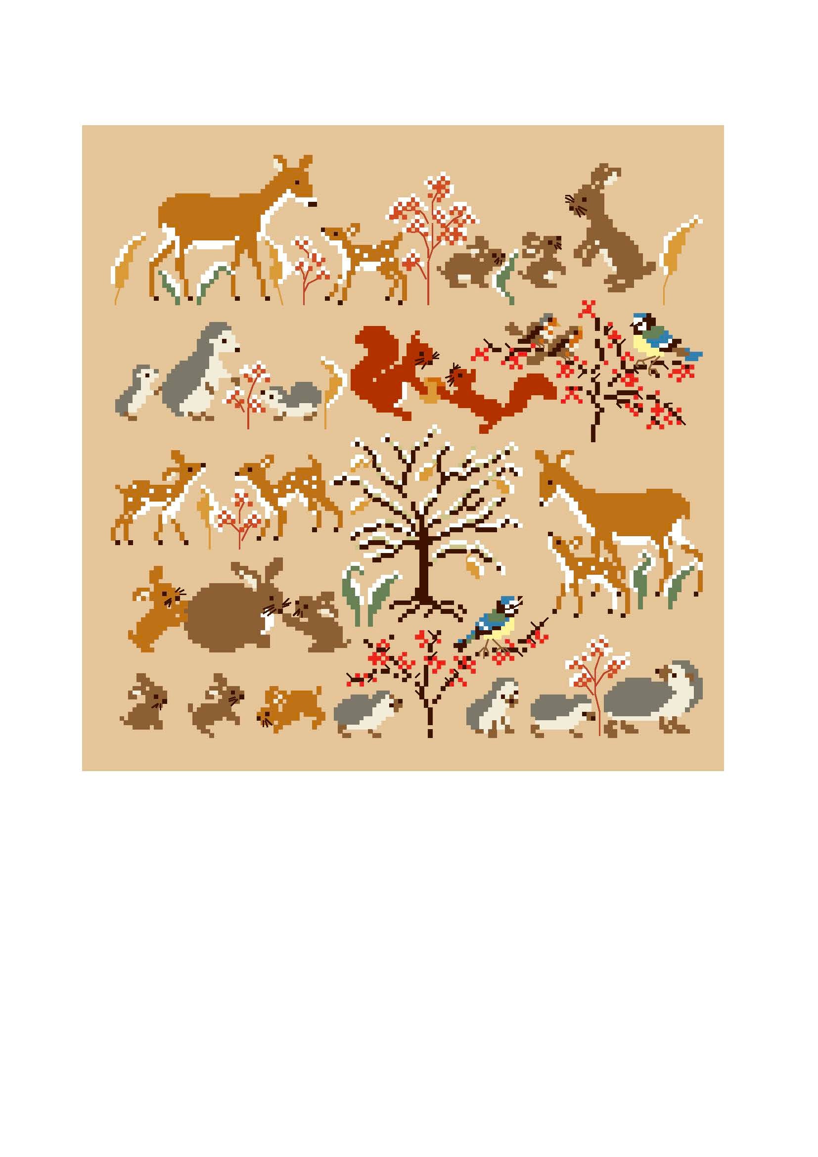 Animaux en hiver