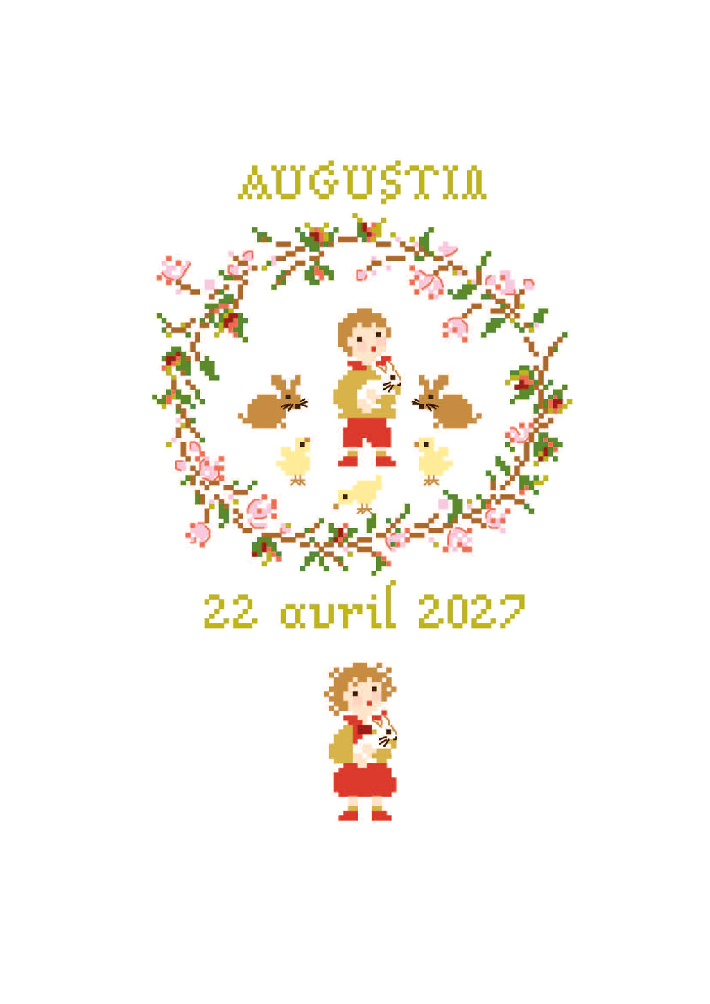 Naissance d'avril + Abécédaire