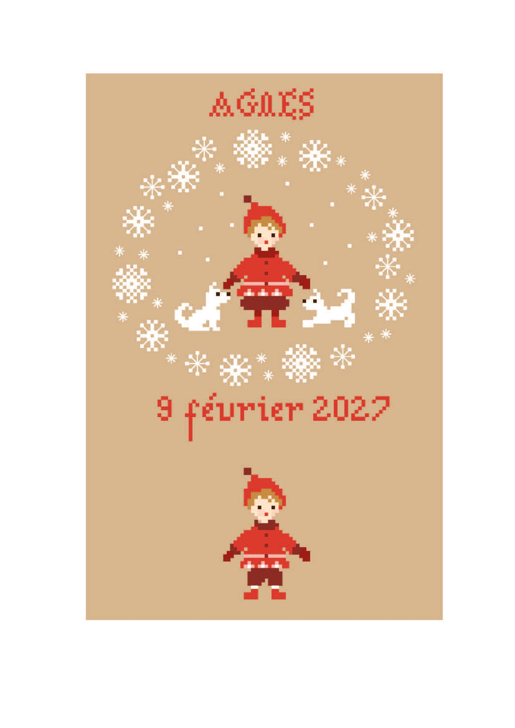 Naissance Février + abécédaire