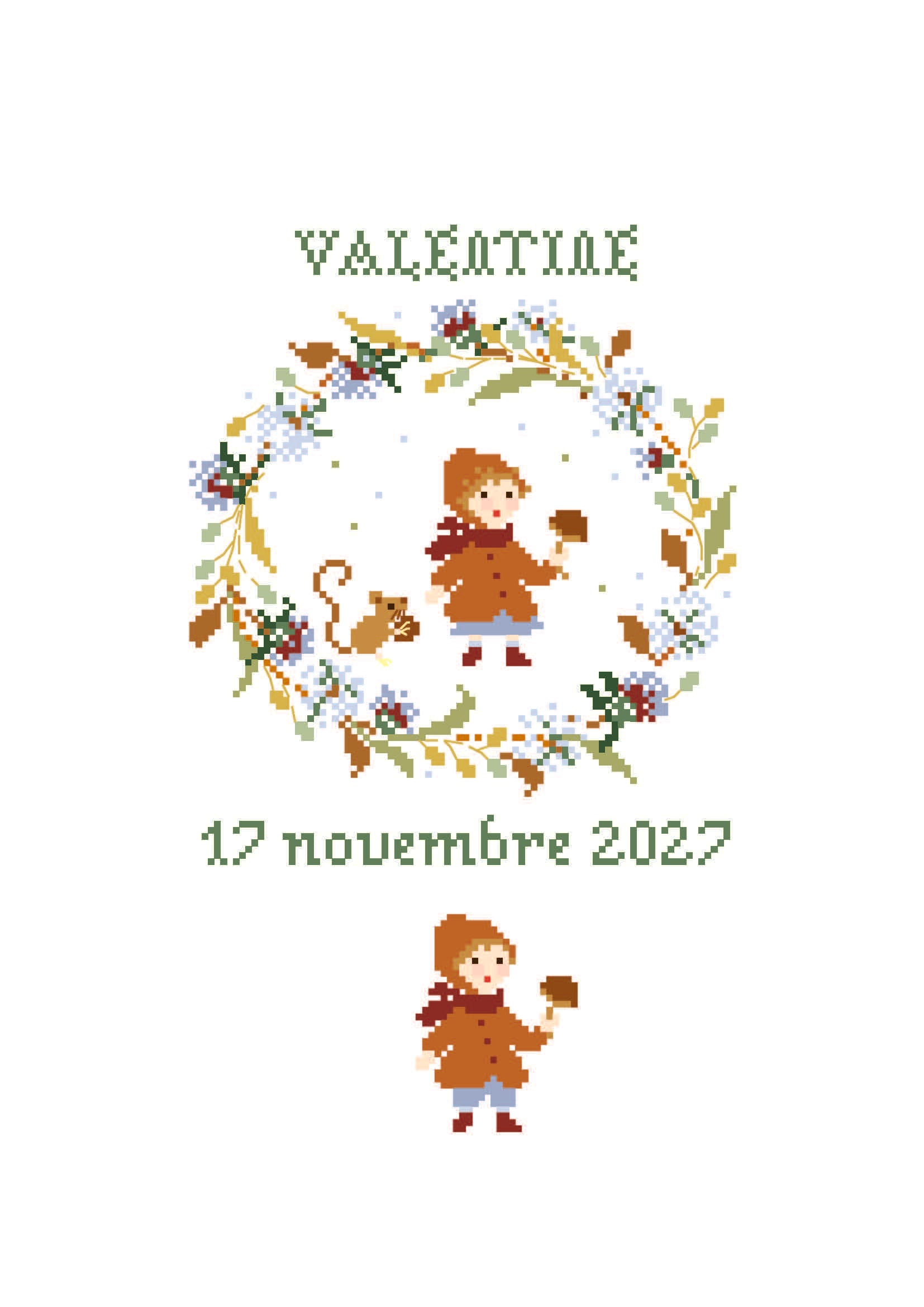 Naissance Novembre + abécédaire