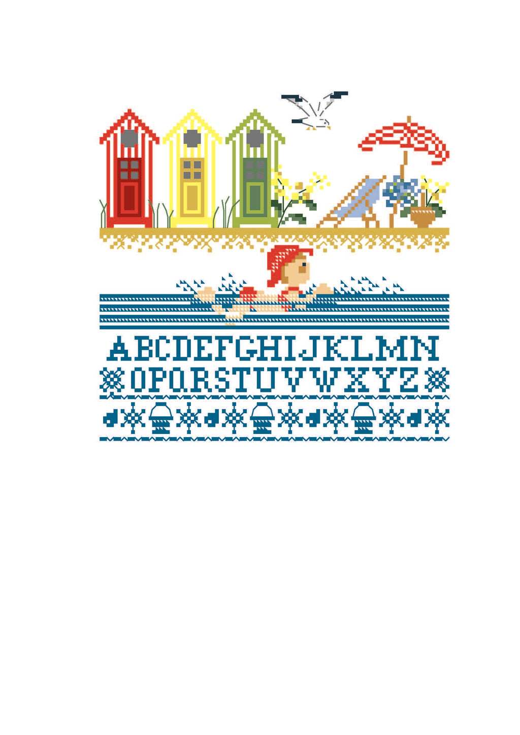 Cabines de plage & Abécédaire
