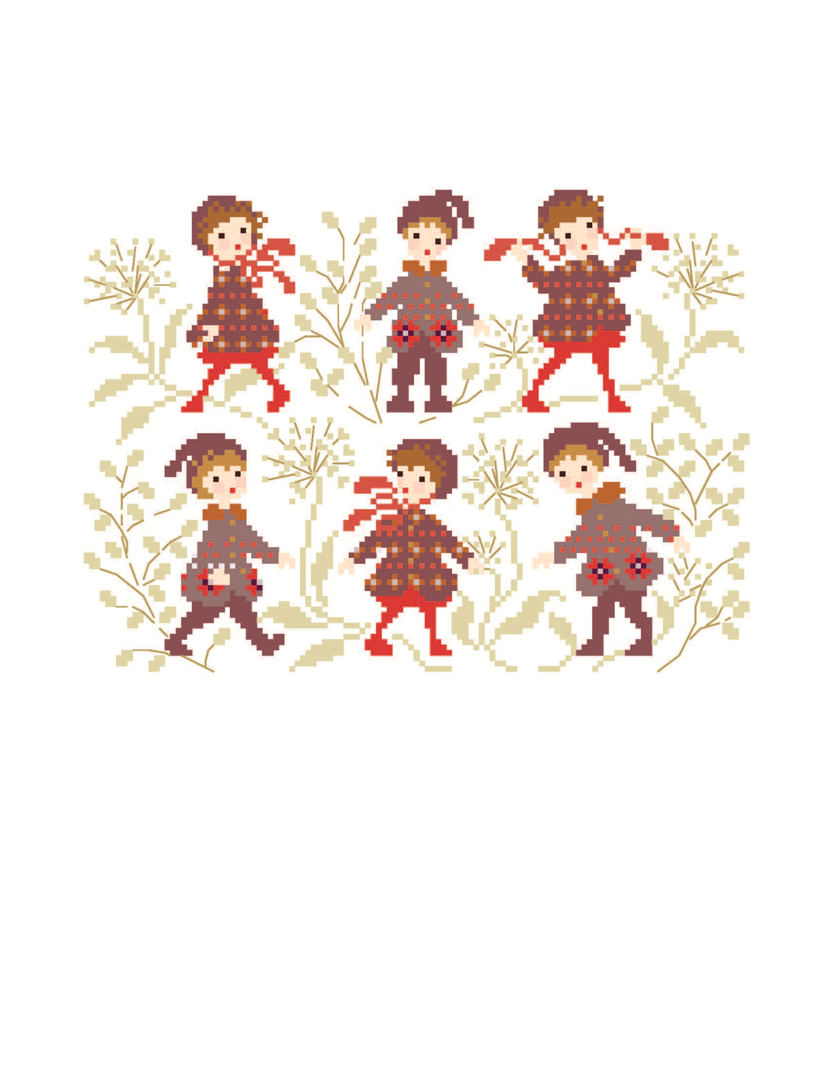 Manteaux rouges & bottines roses