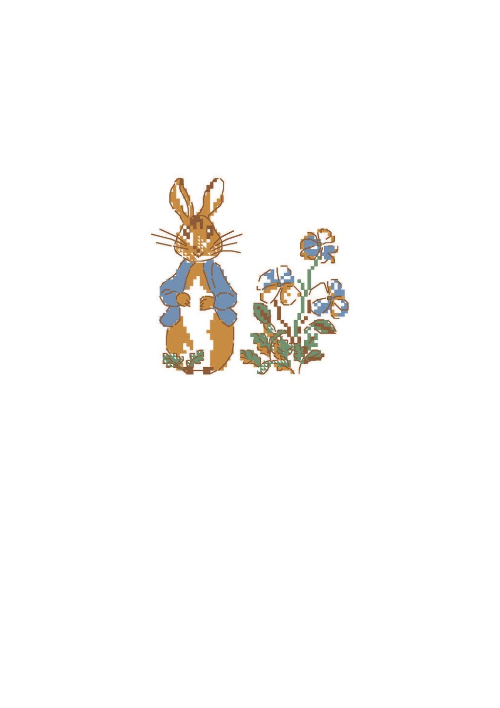 Pierrot Lapin au jardin