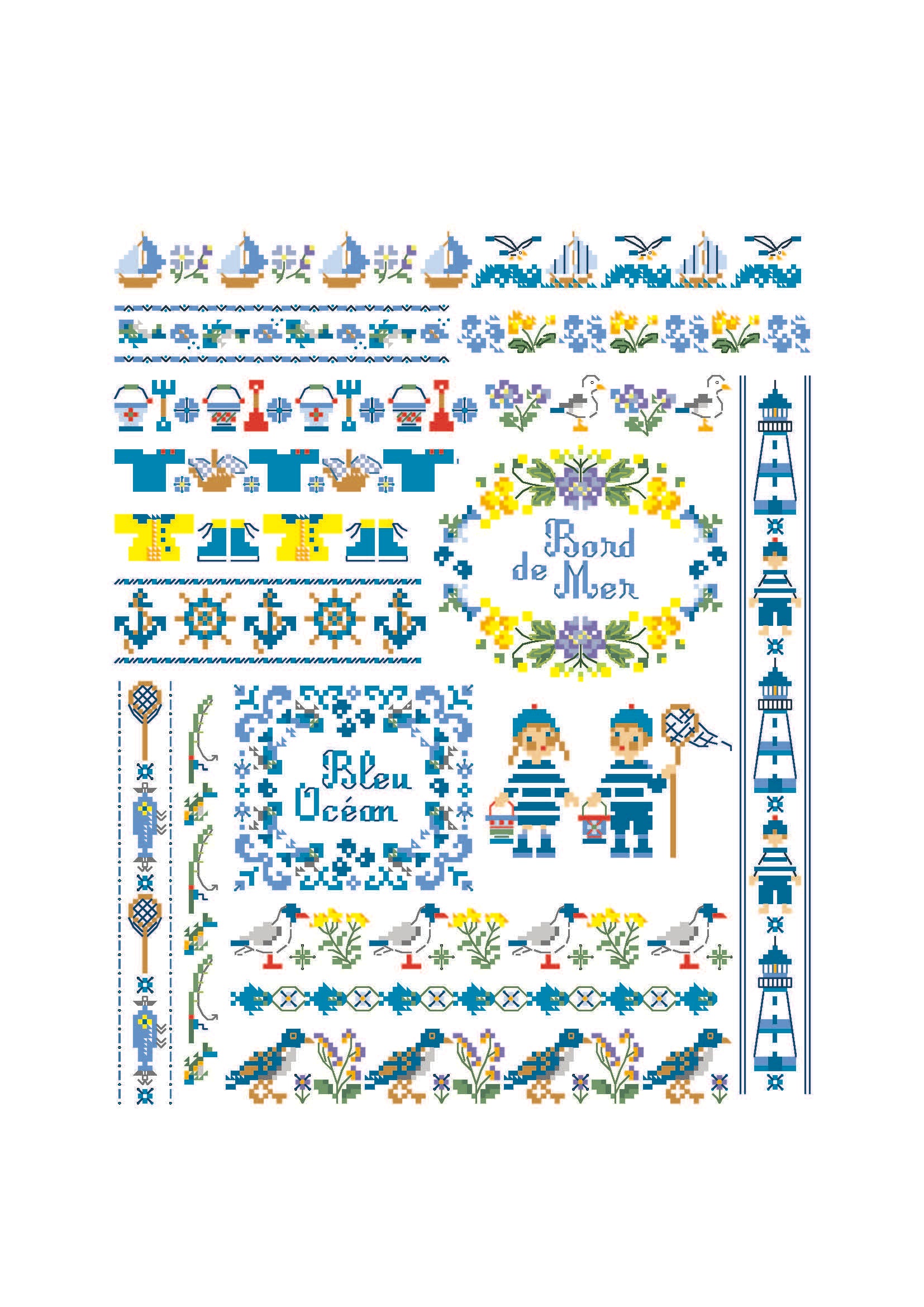 Planche Frises Mer