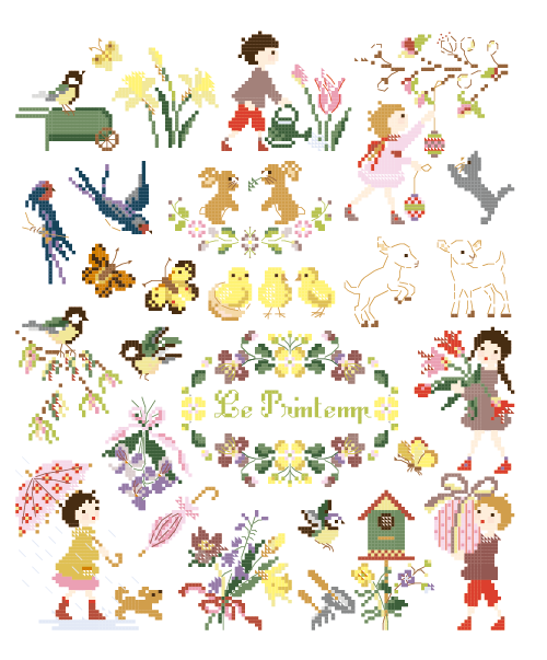 Petites histoires à broder n°4