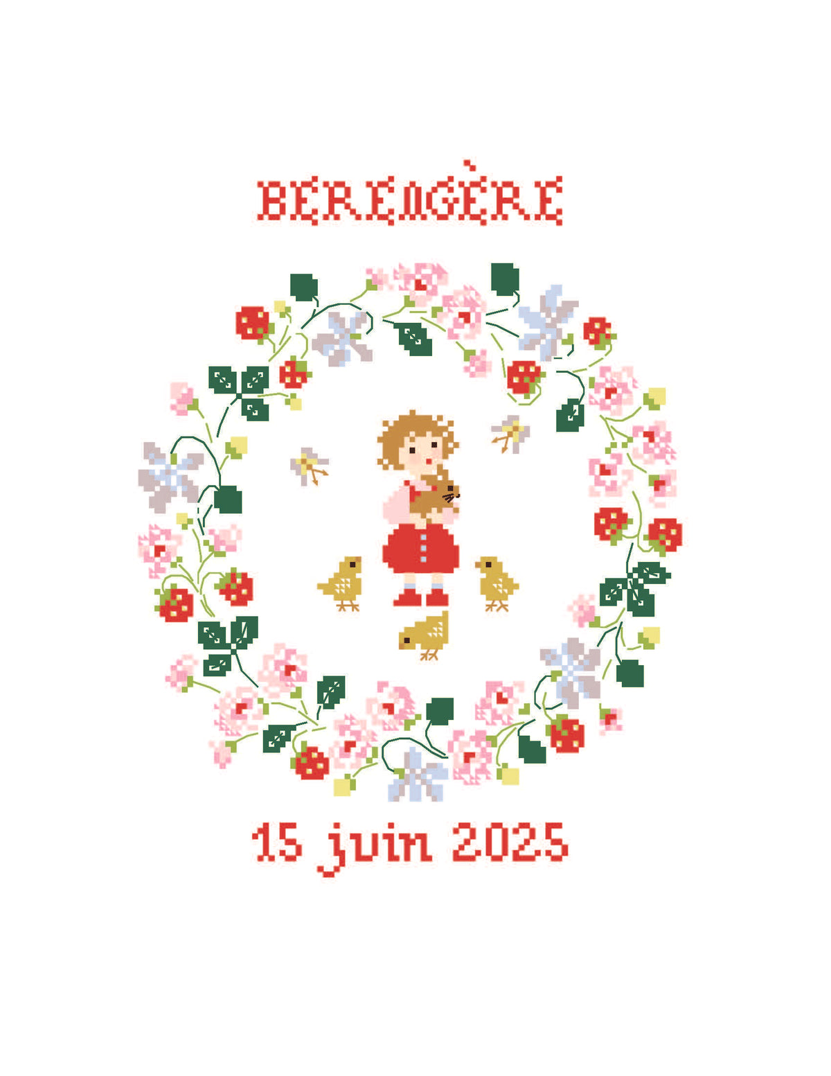 Un doux printemps pour célébrer une naissance