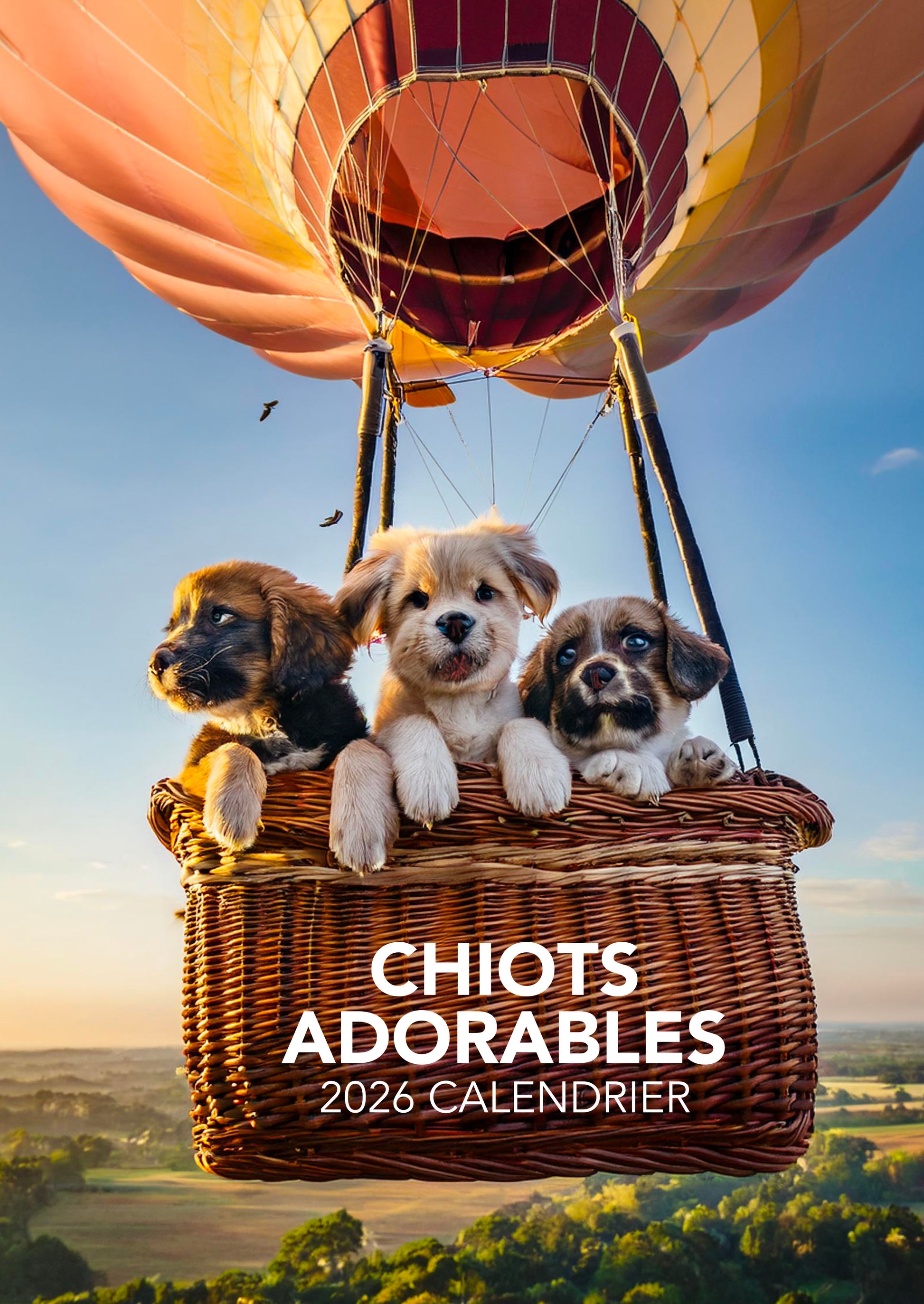 Calendrier 2026 : Les chiots