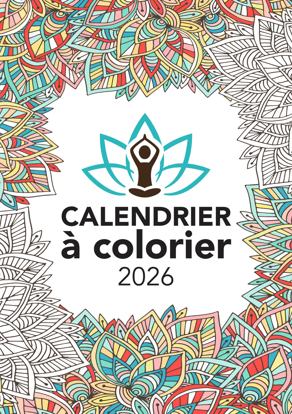 Calendrier 2026 : À colorier