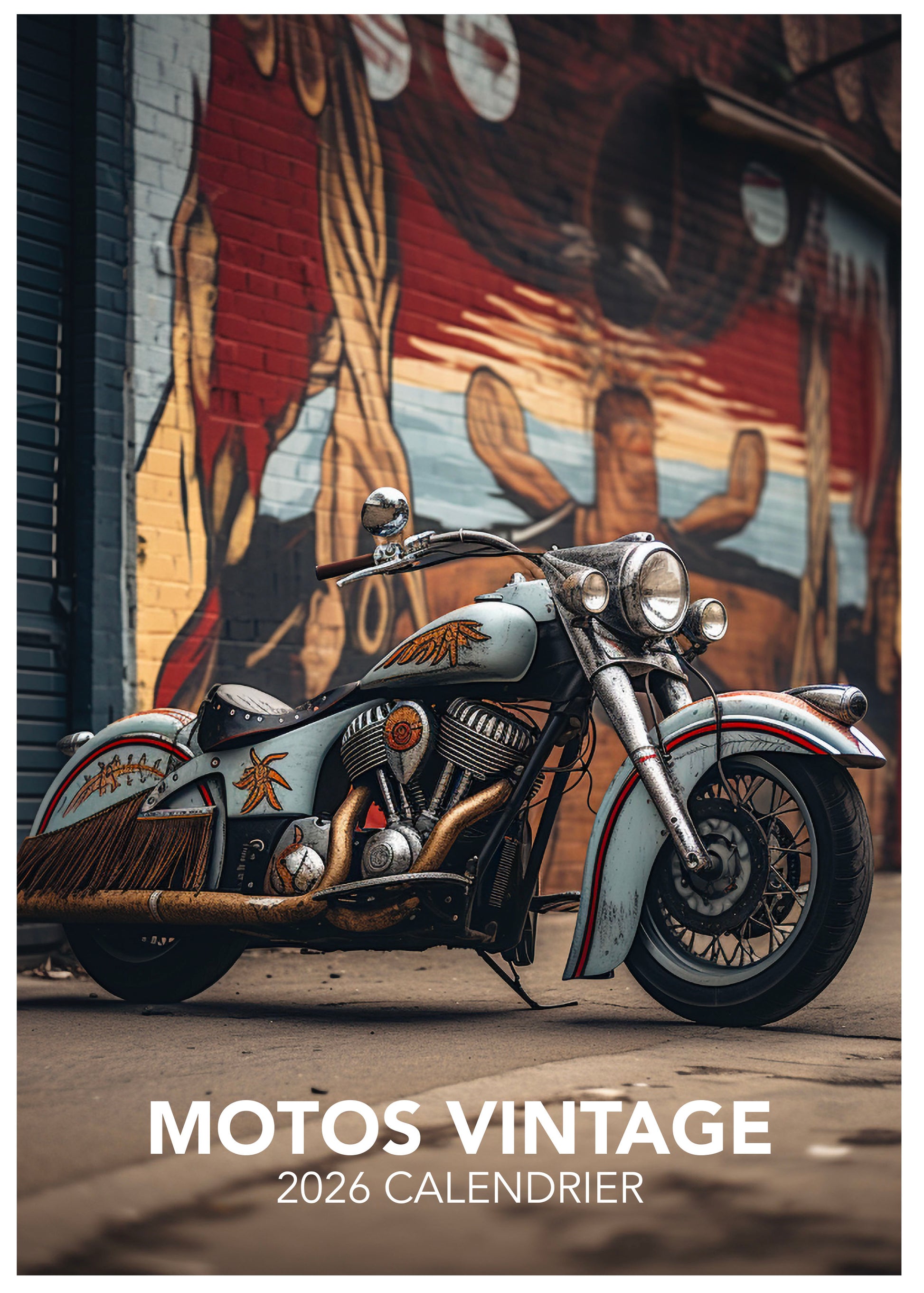 Calendrier 2026 : Motos Vintage