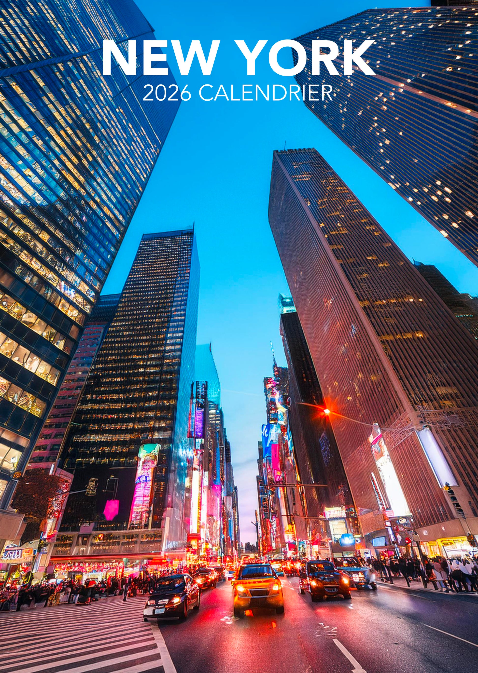 Calendrier 2026 : New-York