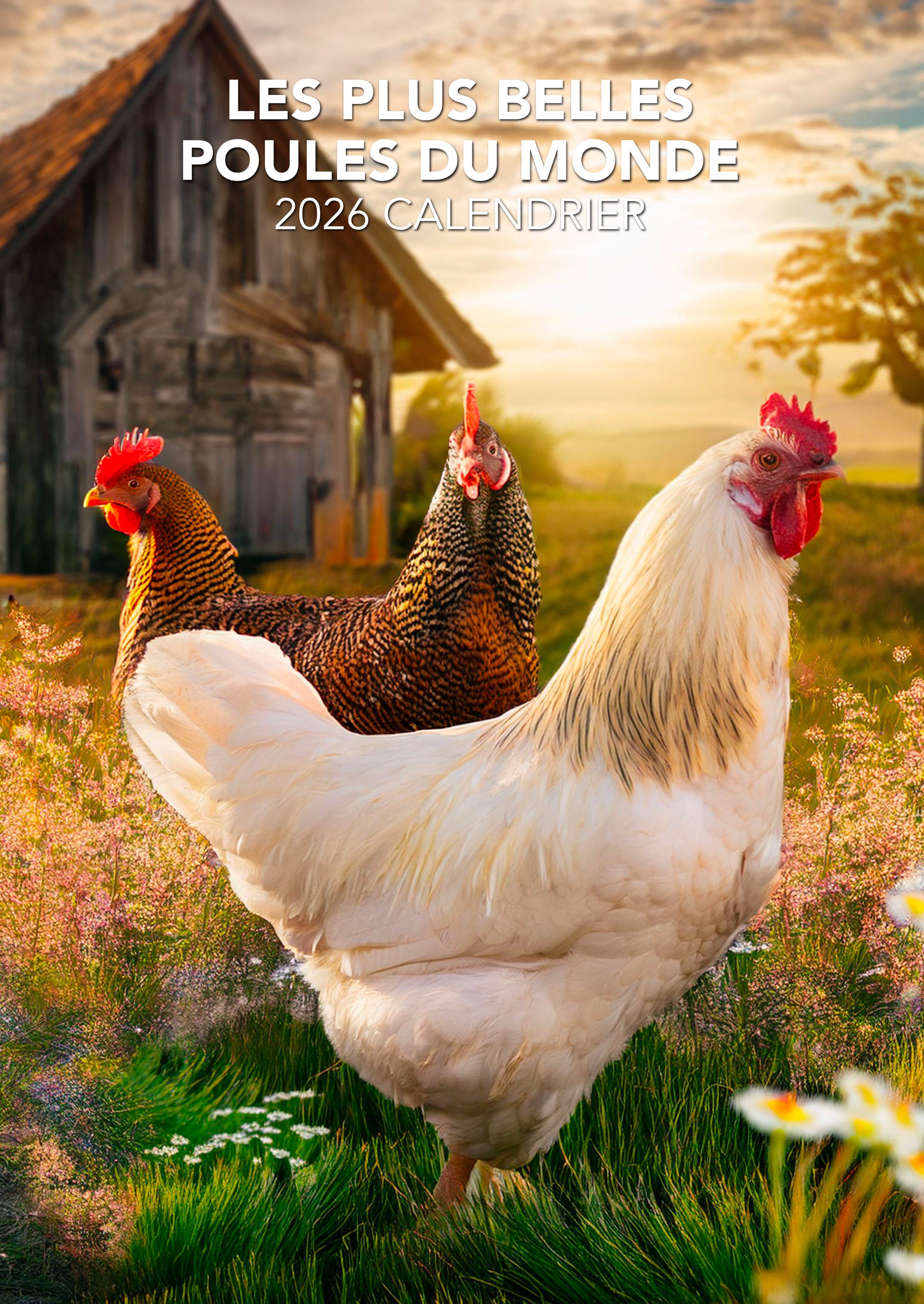 Calendrier 2026 : Les plus belles poules du monde