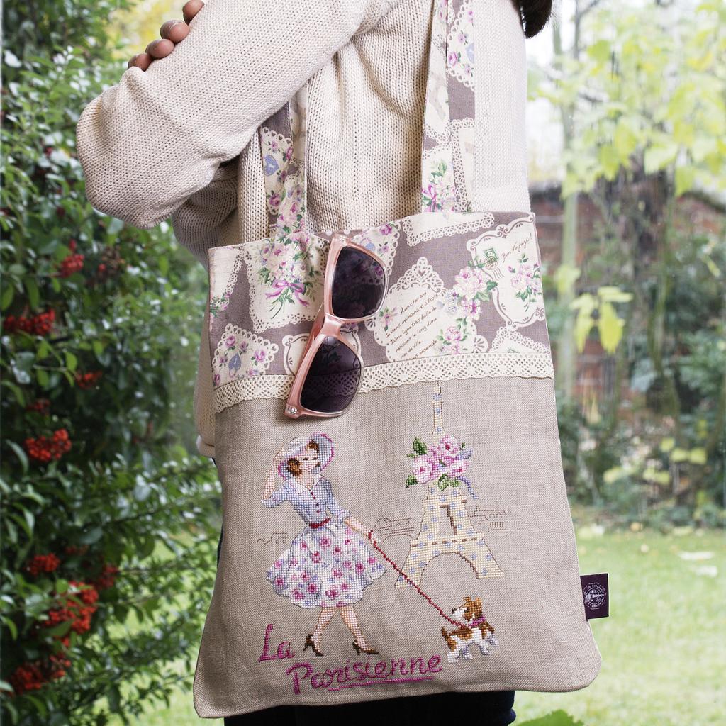 Création Point de Croix N°36 : accessoires brodés, inspiration parisienne, préparatifs mariage et cadeaux personnalisés. Grilles exclusives – 6,10 €.