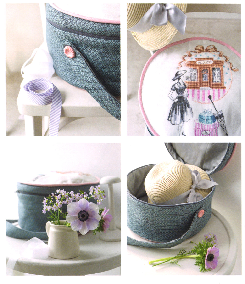 Création Point de Croix N°41 HS : papillons colorés, pochette Parfum, cuisine brodée et créations estivales. Grilles exclusives – 6,99 €.