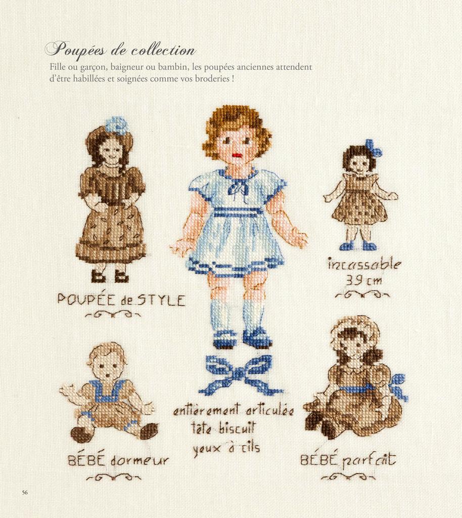 Création Point de Croix N°44 : Noël scandinave, coussins rennes, cartes de vœux brodées, nichoir et déco fêtes. Grilles exclusives – 6,10 €.