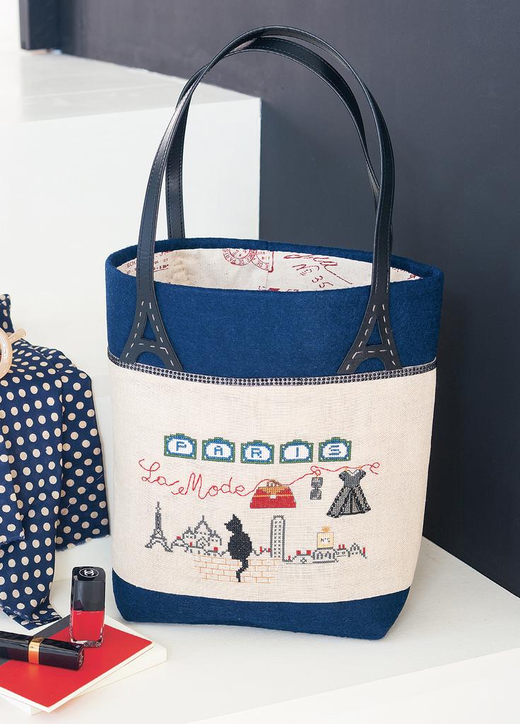 Découvrez Création Point de Croix N°53 (Sep/Oct 2015) : motifs automne, champignons, Paris et ateliers de couture. Grilles inédites par César Editions.