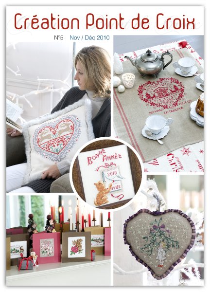 Découvrez le numéro 5 du magazine Création Point de Croix : motifs de Noël, Alsace, calendriers de l'Avent et projets point de croix pour les fêtes.
