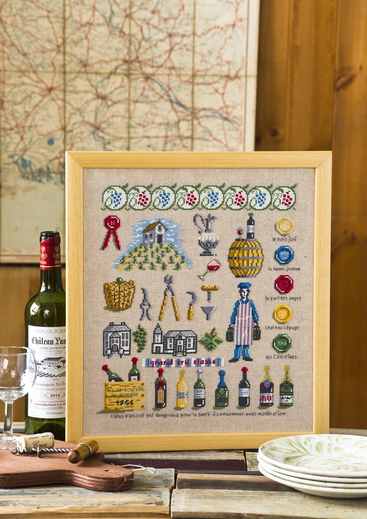 Création Point de Croix N°62 : motifs montagne, Tyrol, Sissi et Petit Chaperon Rouge. Grilles inédites hiver 2017 – César Editions.