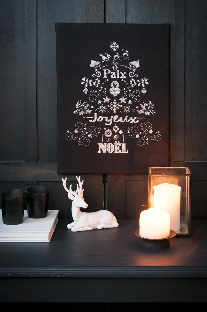 Création Point de Croix N°73 : plus de 15 grilles de point de croix inédites sur le thème de Noël et de l'hiver. Novembre/Décembre 2018.