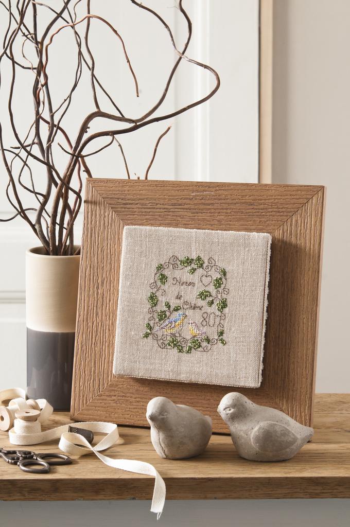 Création Point de Croix N°76 : grilles de point de croix sur le thème du printemps, du jardin et du mariage. Mai/Juin 2019.
