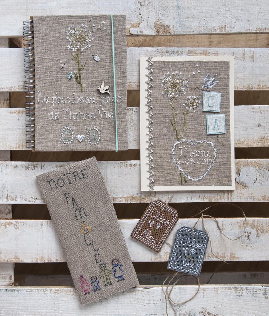 Création Point de Croix N°76 : grilles de point de croix sur le thème du printemps, du jardin et du mariage. Mai/Juin 2019.